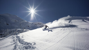 Skifahren am Nassfeld 2014-02-23 powder
